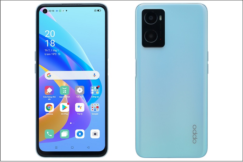Điện thoại OPPO A76 có thiết kế trẻ trung